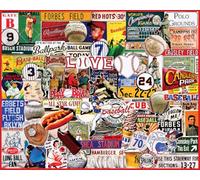 White Mountain Puzzle - i Love Baseball - 1000 Pezzi Puzzle