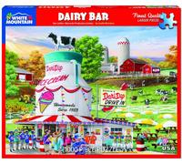 White Mountain Puzzles Dairy BAR 1000 Pezzi Puzzle 760mm x 610mm ( Wmp )