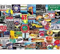 Bianco Mountain Puzzle Americano Diner 1000 Pezzi Puzzle 760mm x 610mm