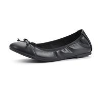 WHITE MOUNTAIN Shoes Sunnyside II Women's Ballet Flat, Black/Smooth, 9.5 W