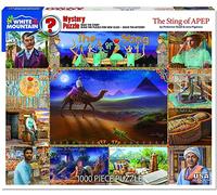 White Mountain The Sting Of Apep Mystery1000pc Puzzle 76cm x 61cm