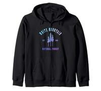 White Mountains, New Hampshire National Forest Souvenir Pride Felpa con Cappuccio