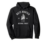 White Mountains, New Hampshire National Forest Souvenir Pride Felpa con Cappuccio