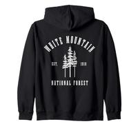White Mountains, New Hampshire National Forest Souvenir Pride Felpa con Cappuccio