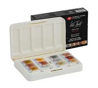White NIghts Nevskaya Palitra - Set di 12 acquerelli extra fini per artisti professionali, colori metallizzati in plastica