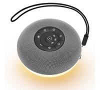 White Noise Machine Baby, dispositivo per bambini con 39 suoni rilassanti e luce notturna, aiuto per addormentarsi per neonati e adulti, con 3 timer, funzione memoria per casa, ufficio e viaggi