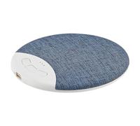 White Noise Machine, batteria a lunga durata, 9,6 x 9,6 x 1,2 cm, per dormire rilassante, macchina per il sonno sotto il cuscino, design compatto, per casa, camera da, dormitorio
