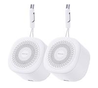 White Noise Machine - Macchina sonora portatile per bambini, adulti, terapia dei suoni lenitivi per dormire, viaggi, asilo nido, ufficio e casa (2 pezzi)