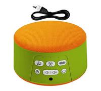 White Noise Machine, Portable Sleep Sound Generator with Soothing Audio, Auto-Off Timer Rechargeable Compact Device for Adults Baby Kids Meditation Bedroom Office Travel Use