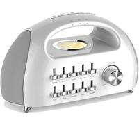White Noise Machine Sleep Aid Noise Machine Design portatile non circolante suono lenitivo adatto per il sonno rilassamento trattamento del sonno per bambini famiglie uffici o viaggi migliora il sonno