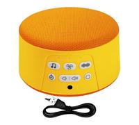 White Noise Machine, Sound Device, Portable Rechargeable Gadget with Auto-Off Timer Function for Sleeping, Soothing Relaxation for Adults, Kids, Baby, Meditation, 2.2in
