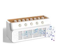 White Noise Sound Machine - Stile classico 8 suoni naturali, connessioni wireless, timer di spegnimento, cuffie rumore bianco macchina per dormire, soggiorno, ufficio