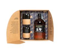 White Oak Meïsei Japanese Blended Whisky 500 ㎖, Confezione con bicchieri