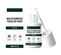 White Paint Pen for Wood & Wall - 30ML Waterproof Fine Tip Paint Marker, Quick Dry Scratch Repair Pen for Furniture, Doors, Cabinets, Metal & Home Appliance Repair
