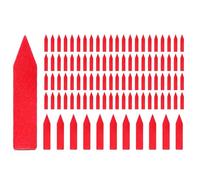 White Plant Tags - Waterproof Garden Labels, 100pcs Pot Marker Stakes, Durable Nursery Plant Markers | Plants Labeling Tool for Flower Vegetable Seedling Organization, Home Garden Supplies