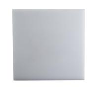 White Polypropylene Sheet Durable DIY Plastic Board for Home Decoration and Industrial Use(500x500x6mm)