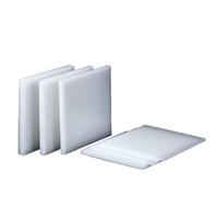 White Polypropylene Sheet Durable PP Plastic Board for DIY Crafts, Home Decor, and Industrial Use 1pcs(500x500x12mm)