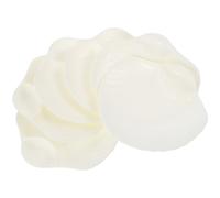 White PP 6Pcs Reusable Dumpling Plates Shell Shaped Sushi Serving Food Dish