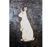 White Rabbit Journal - Gothic Lined Notebook - A4 Softcover, 120 diced pages for Bunny Lovers & Alt Writers: for Goth Girls, Emo Teens, and Spooky ... for Writing, Drawing, and Self-Reflection