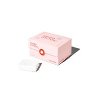 White Rabbit Premium Cotton Pad (Plain Type)- Authentic Korean 100% cotone - 1 scatola di 200 tamponi di cotone non trattati, grown free of pesticides and Chemical Fertilizers by White Rabbit