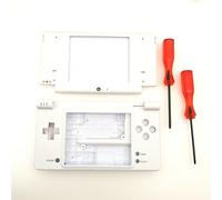 White Replacement Housing Case Shell Full Set With Buttons for Nintendo DSi NDSI