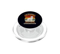 White Russian If You Dont Have One Retro Cat Lover Citazione PopSockets PopGrip per MagSafe