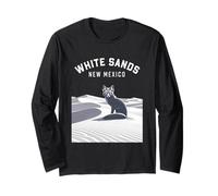 White Sands Nuovo Messico Tramonto Maglia a Manica
