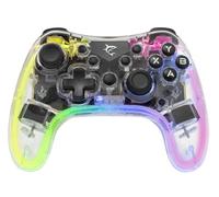 WHITE SHARK 837593 Joypad Controller di Gioco con Retroilluminazione LED e Doppia Vibrazione USB-C™ e Bluetooth