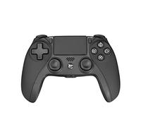 White Shark, Armageddon, Controller da Gaming Compatibile con PS3 e PS4, Design Ergonomico con 15 Tasti + 2 Analogici + Touchpad, Doppia Vibrazione, Interfaccia Micro USB/Bleutooth, Nero