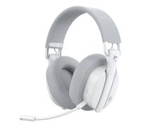 White Shark Cuffia Gaming Wireless BT con Microfono Bianco FIRECREST