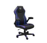 White Shark, Dervish, Sedia da Gaming con Regolazione Pneumatica del Sedile, Dotata di un Design Ergonomico Avanzato, Ideale da Utilizzare per Lunghe Sessioni di Gioco, Colore Nero e Blu