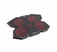 White Shark Dissipatore per Notebook fino a 17.3'' con 5 Ventole LED GCP-29