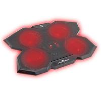 White Shark Dissipatore per Notebook fino a 17.3'' con 5 Ventole LED GCP-29