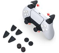 White Shark Kit protettivo antiscivolo leve Controller PlayStation5 PS5 8in1