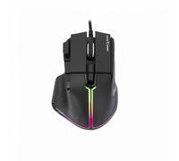 White Shark Mouse Gaming RGB USB 12000 dpi 9 Tasti Nero Marrok