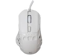 White Shark Mouse Ottico USB Gaming 7200 Dpi Retroilluminazione LED RGB Bianco,