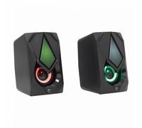 White Shark Set Altoparlanti Gaming Speakers USB RGB