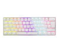 White Shark Shinobi 60% Mechanisch Toetsenbord - Wit - Blauwe switch