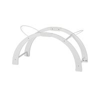 White Shnuggle - Supporto a dondolo regolabile curvo per culla