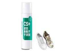 White Shoe Cleaner Foam - Kit di pulizia per scarpe bianche, 350 ml, balsamo per rimuovere le macchie e lucidare, detergente delicato per scarpe, pelle, tela, suole in gomma, sport all'aria aperta