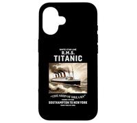 White Star Line RMS Titanic Ship Ragazzi Bambini Uomini Custodia per iPhone 16