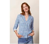 White Stuff Annie Jersey Shirt Blue Printed Taglia: 24 | Magliette intime Outlet | Donna | Blu