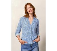 White Stuff Annie Jersey Shirt Blue Printed Taglia: 6 | Magliette intime Outlet | Donna | Blu