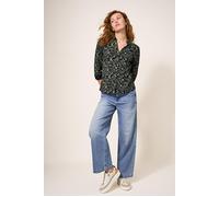 White Stuff Annie Jersey Shirt Green Printed Taglia: 6 | Camicie Abbottonate Outlet | Donna | Verde
