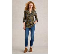 White Stuff Annie Longline Shirt Navy Print Taglia: 10 | Camicie Abbottonate Outlet | Donna | Blu