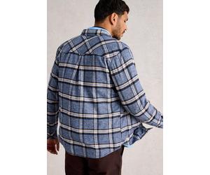 White Stuff Barton Marl Check Shirt Blue Multi Taglia: S | Camicie Casual Outlet | Uomo | Blu