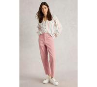 White Stuff Blake Straight Crop Jean Mid Pink Taglia: 24 LONG | Pantaloni da completo Outlet | Donna | Rosa