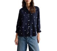 White Stuff Camicia da Donna in Cotone Biologico Sophie di - Stile Contemporaneo - Blu Marino Scuro - Taglia 40