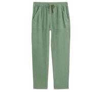 White Stuff Elle Linen Blend Trouser Mid Green Taglia: 22 REGULAR | Pantaloni da completo Outlet | Donna | Bianco