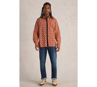 White Stuff Espresso Printed Shirt Orange Print Taglia: S | Camicie Casual Outlet | Uomo | Arancione